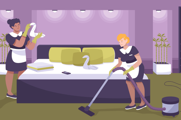 Nettoyage professionnel d’un appartement meublé à Paris par PN Line, assurant propreté et confort.